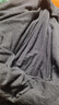 欣尚優(yōu)男莫代爾秋衣秋褲內(nèi)衣套裝低領(lǐng)松口彈力超薄內(nèi)穿貼身秋線衣線褲男 藍(lán)色 4XL 190-220斤 曬單實拍圖