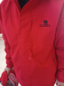 駱駝（CAMEL）三防沖鋒衣戶外登山服防水防風(fēng)防污三合一保暖時尚運動外套 A9W214119AX，中國紅一，男女 S 曬單實拍圖