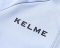 卡爾美（KELME）兒童套頭衫青訓秋季新款足球訓練服跑步運動(dòng)衛衣半拉鏈上衣 紫藍 140 曬單實(shí)拍圖