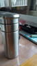 梵科保溫杯茶水分離杯高檔燜茶杯戶(hù)外高顏值水杯男女辦公車(chē)載杯子禮物316內膽-鋼本色 400ml 曬單實(shí)拍圖