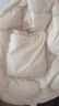 ASK JUNIOR【校服神器】女童羽絨服冬90絨保暖內(nèi)膽兒童羽絨服 米白色 170  曬單實拍圖
