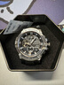 卡西歐（CASIO）男表G-SHOCK鋼鐵之心太陽能智能藍(lán)牙連接多功能防水運(yùn)動手表 樹脂表帶GST-B100-1A 曬單實拍圖