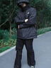 北面（The North Face）Stormpeak沖鋒衣男FL納米殼3層防水連帽外套可打包25秋冬款|89ZJ JK3/宇宙黑 XL/180 曬單實拍圖