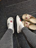 大嘴猴（paul frank）涼拖鞋女踩屎感家居浴室厚底輕便戶(hù)外穿一字拖鞋情侶6325 白色 36-37 (235mm) 曬單實(shí)拍圖