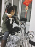 萌嘟嘟兒童電動摩托車兩輪3-16歲童車代步車暴風(fēng)騎士哈雷復(fù)古寶寶電動車 黑色：全功能+渡光架子+24v鉛酸 曬單實拍圖