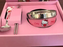 楚歌質(zhì)優(yōu)品兒童餐具套裝寶寶不銹鋼碗隔熱卡通小學(xué)生送禮品小孩吃飯碗筷 單碗帶筷勺凱蒂貓禮盒裝 曬單實(shí)拍圖