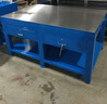 鉗工工作臺帶虎鉗重型鋼板模具飛模臺模房維修裝配定制鉗工作臺桌 1200x1000x800mm兩抽屜 曬單實拍圖