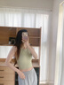 MAIA ACTIVE  戚風(fēng)杯BRA一體杯美背內衣休閑瑜伽運動(dòng)文胸露背背心 51BR18 苔蘚綠(日常穿著(zhù)拍大一碼) M 曬單實(shí)拍圖