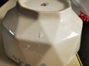 美克杰拼盤餐具組合套裝菜盤子家用中秋團(tuán)圓拼盤六角盤子陶瓷餐具套裝 主圖款 銀杏花開 曬單實拍圖