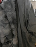 SPRAYGROUND明星同款毛毛棉服男外套2025秋冬鯊魚(yú)嘴男女情侶毛絨棉衣 深灰色 S 曬單實(shí)拍圖