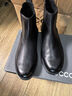 愛(ài)步（ECCO）男靴切爾西靴 黑色牛皮靴男士短靴 都市倫敦525694 HL 黑色52569401001 43 曬單實(shí)拍圖