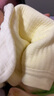 wua.wua嬰兒連體衣春秋保暖男女寶寶睡衣新生兒衣服秋冬夾棉兒童居家外出 黃星星【保暖款】 59cm （適合1-3月 體重8-12斤） 曬單實(shí)拍圖