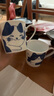 千代源青花大臉貓馬克杯日本進(jìn)口陶瓷杯釉下彩家用卡通水杯貓咪圖案杯子 A2雜花貓單杯 曬單實(shí)拍圖