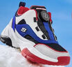 Skechers斯凱奇兒童絨絨靴（躍界系列）男大童鞋扣旋鈕運動(dòng)短靴402247L 曬單實(shí)拍圖