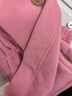 LAFUMA樂(lè)飛葉抓絨衣女 戶外秋冬廓形寬松搖粒絨暖絨服雙面絨 LFJA3CR69 粉紅色DP 160/80A（36） 曬單實(shí)拍圖