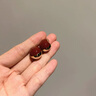 伊燦酒紅色滴釉過(guò)年耳釘無(wú)耳洞耳夾設(shè)計(jì)高級(jí)感耳環(huán)2025年新款爆款耳飾 酒紅色滴釉過(guò)年耳夾 曬單實(shí)拍圖