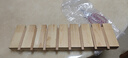 瑜品佳實(shí)木掛鉤玄關(guān)入戶(hù)臥室掛衣鉤墻上木質(zhì)掛衣架壁掛創(chuàng  )意墻壁衣帽掛鉤 鋼琴鍵掛衣鉤【八鉤 原木色】 曬單實(shí)拍圖