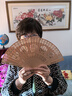 瑞貝卡（Rebecca）假發(fā)女士斜劉海紋理短直發(fā)全真人發(fā)絲自然透氣中老年媽媽全頭套 深棕色 短發(fā) 15cm 機(jī)制+手織頭旋 曬單實(shí)拍圖