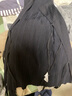 moussy 女裝新款甜美風(fēng)綁帶設(shè)計(jì)翻領(lǐng)針織開衫女010GSK70-0280 020黑色 均碼 曬單實(shí)拍圖
