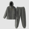 蕉內【王一博同款】絨絨506H羊羔絨睡衣男士家居服連帽情侶套裝秋冬季 曬單實(shí)拍圖