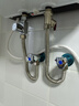 格林姆斯（GLEMOS）速熱式電熱水器 家用16/20升5500W雙模速熱全智能恒溫立式扁桶儲(chǔ)水式節(jié)能即熱大水量淋浴洗澡 16L 5500W /W11-55B黑【恒溫速熱】 曬單實(shí)拍圖