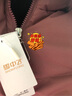 雪中飛羽絨服新年紅冬季媽媽裝輕盈御寒保暖寬松連帽百搭防寒服羽絨外套 曬單實(shí)拍圖