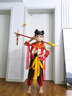豪牧雷哪吒服  兒童服裝之魔童降世同款衣服cosplay幼兒園舞蹈六一表演 長(cháng)款套裝+火尖槍   贈眉心貼 130 曬單實(shí)拍圖