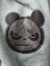 HI PANDA你好熊貓重磅羊羔絨圓領(lǐng)衛(wèi)衣冬季寬松闊版聚熱鎖溫男生潮牌套頭衫 【羊羔絨】-灰#JDP熊貓灰 M 曬單實(shí)拍圖