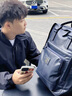 MYD皮質(zhì)雙肩包女2024新款書包初中女生大學生高中生大容量旅游輕便男 藍莓皮質(zhì)方形 禮盒裝 曬單實拍圖