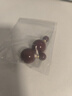 Qlady氣質(zhì)雙面紅色圓珠銀針耳釘2025新款氣質(zhì)高級感輕奢耳飾女新年耳環(huán) 曬單實拍圖