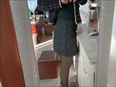 BCMDM香港潮牌小香風(fēng)半身裙女 2025春季新款小個(gè)子千鳥格子包臀短裙子 格紋不規(guī)則短裙子 L 曬單實(shí)拍圖
