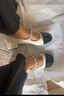 CHARLES&KEITH優(yōu)雅拼色粗跟瑪麗珍鞋子女鞋生日禮物女CK1-60580265 White白色 37 曬單實拍圖
