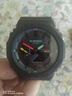 卡西歐（CASIO）手表男G-SHOCK霓虹運(yùn)動學(xué)生電子日韓表送男友GA-B2100MF-1APR 曬單實(shí)拍圖
