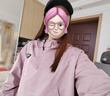 她池小個(gè)子短外套女2025秋裝新款套頭寬松連帽休閑工裝夾克 曬單實(shí)拍圖