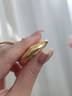 老廟黃金吊墜八寶羅盤(pán)黃財(cái)神掛墜男女款送女友老婆生日紀(jì)念日禮物 古法黃財(cái)神八寶大羅盤(pán)約8.06g 曬單實(shí)拍圖