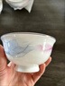 景藝陶陶瓷餐具套裝景德鎮(zhèn)碗盤(pán)家用輕奢吃飯碗筷中式碗碟套裝家用組 水墨記憶【配湯碗】 28頭 曬單實(shí)拍圖