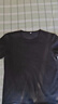 恒源祥加絨t恤秋冬季男士半袖內搭保暖短袖加厚T恤休閑打底內衣 黑色 2XL 曬單實(shí)拍圖