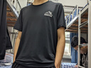 回力冰絲短袖t恤男夏季防曬涼感速干運動(dòng)半袖青少年寬松透氣跑步上衣 深灰(空白) L (建議120斤-140斤左右) 曬單實(shí)拍圖