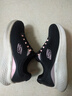 斯凱奇（Skechers）女鞋秋季運動(dòng)鞋舒適軟底健步鞋冬季輕便緩沖網(wǎng)布透氣跑步鞋子女 黑色/粉紅色 37 曬單實(shí)拍圖