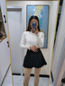 派吉鯊毛衣女冬季加厚2025新款內(nèi)搭加絨打底衫秋冬高領(lǐng)上衣 杏色 鉆鉆款(品質(zhì)升級(jí)款) S 建議80-95斤 曬單實(shí)拍圖