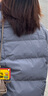 moussy 新品日系簡約風(fēng)立領(lǐng)LOGO鴨絨羽絨服028HAZ30-0301 160灰色 均碼 00020/F 曬單實拍圖