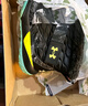 安德瑪（Under Armour）男女童秋冬戶外棉靴加絨魔術(shù)貼雪地靴2441508 黑/綠 39碼  曬單實(shí)拍圖