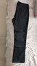 雅戈爾（YOUNGOR）休閑褲男DP棉免燙不易皺褲子自然垂順易打理新品 VCDP329979AWA黑色 35 86A 曬單實拍圖