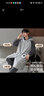 貓人秋冬款男士睡衣男珊瑚絨保暖睡袍可愛(ài)卡通連帽家居服新品 曬單實(shí)拍圖