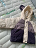 歡喜小熊寶寶棉服男童秋冬款棉襖兒童連帽冬季加厚棉衣女童冬裝外套衣服 曬單實拍圖