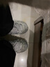 歐洲站男鞋擦色做舊臟臟鞋厚底增高老爹鞋男款潮流運(yùn)動(dòng)休閑鞋軟底 白灰 38 曬單實(shí)拍圖