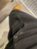 棉致美式加絨加厚牛仔褲男秋季新款高街煙灰色休閑闊腿褲直筒休閑褲子 黑色【F228加絨高品質(zhì)29】 XL 125-135斤 曬單實(shí)拍圖