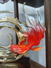 班德拉斯銅彩新年擺件年年有魚(yú)擺件招財客廳擺件搬家喬遷禮物公司開(kāi)業(yè)禮物 黃銅 連連有魚(yú) 曬單實(shí)拍圖