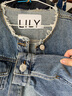 LILY【商場同款】春新款女裝復古小香風通勤款時尚牛仔短外套 419牛仔藍 XS 曬單實拍圖