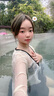 Qbily 游泳衣女【兩件套】連體裙保守遮肚泡溫泉ins長袖外套可拆卸胸墊 黑-連體泳衣兩件套【90-125斤】 曬單實拍圖